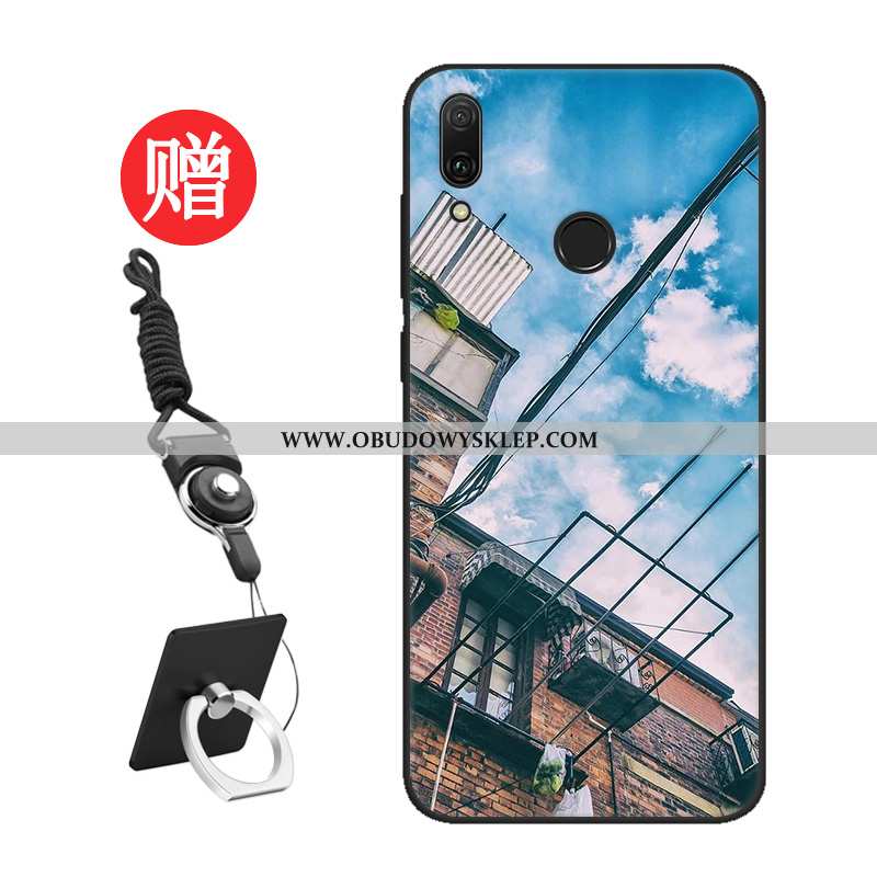 Futerał Huawei Y7 2020 Piękny Dostosowane 2020, Pokrowce Huawei Y7 2020 Trendy Szkło Hartowane Czerw