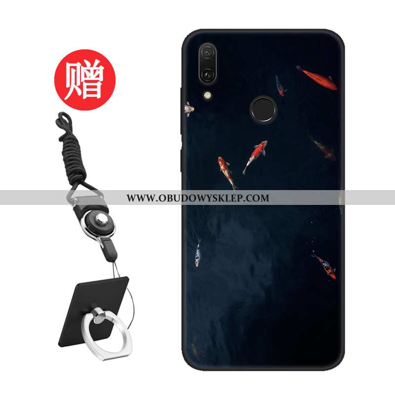 Futerał Huawei Y7 2020 Piękny Dostosowane 2020, Pokrowce Huawei Y7 2020 Trendy Szkło Hartowane Czerw