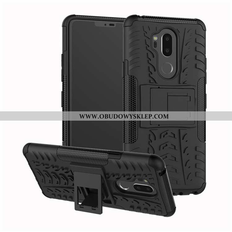 Futerał Lg G7 Thinq Ochraniacz Czarny Anti-fall, Pokrowce Lg G7 Thinq Wspornik Etui Czarna