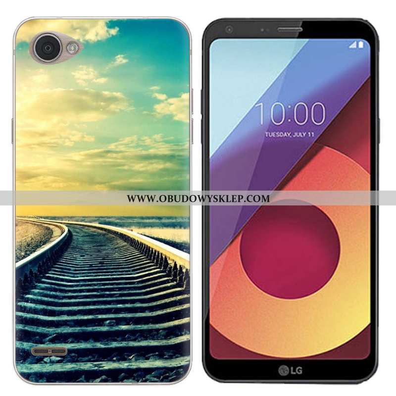 Futerał Lg Q6 Kreatywne Silikonowe, Pokrowce Lg Q6 Trendy Kolor Niebieska