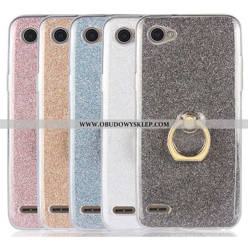 Futerał Lg Q6 Miękki Ring Etui, Pokrowce Lg Q6 Silikonowe Szary Szara