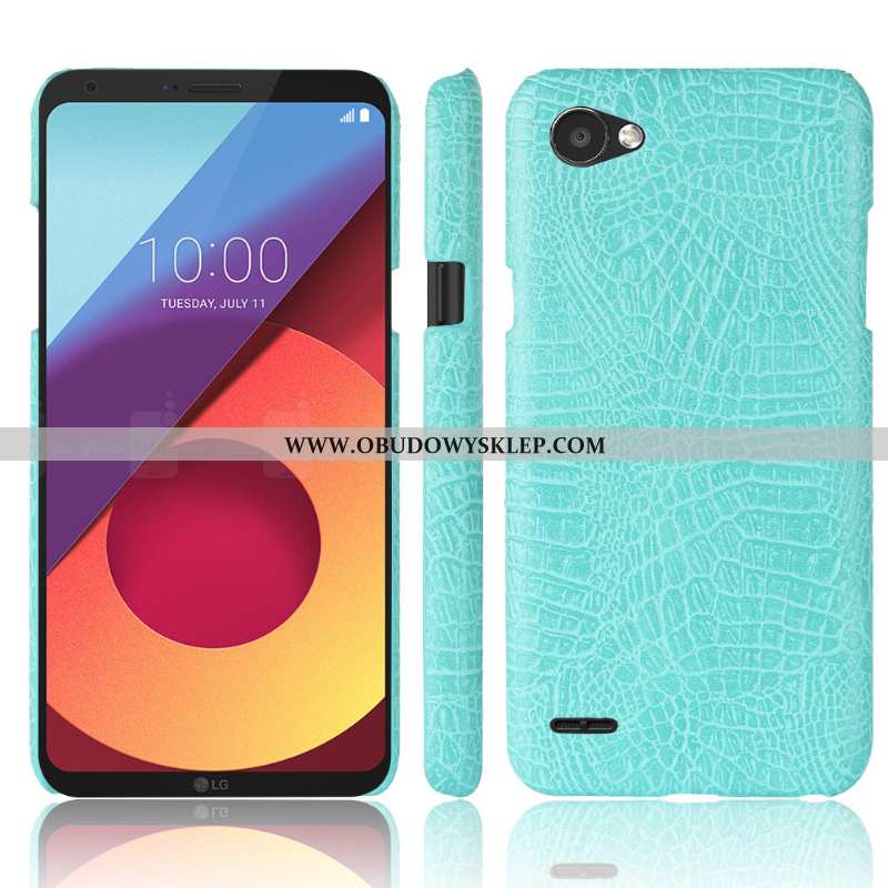Futerał Lg Q6 Wzór Telefon Komórkowy Skórzane Etui, Pokrowce Lg Q6 Ochraniacz Anti-fall Niebieska