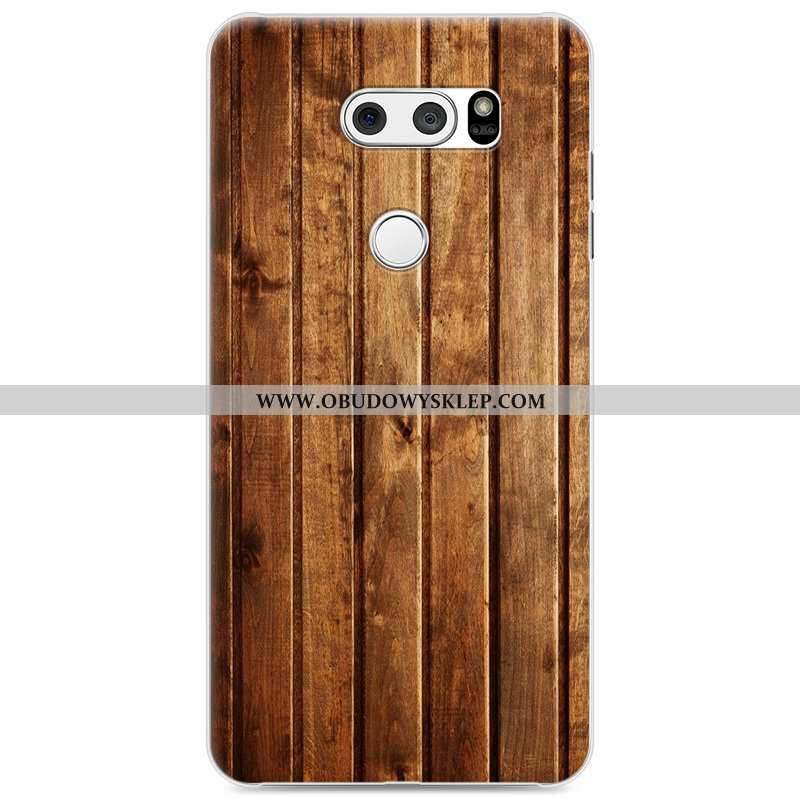 Futerał Lg V30 Osobowość Kolor Szary, Pokrowce Lg V30 Kreatywne Drewniany Szara
