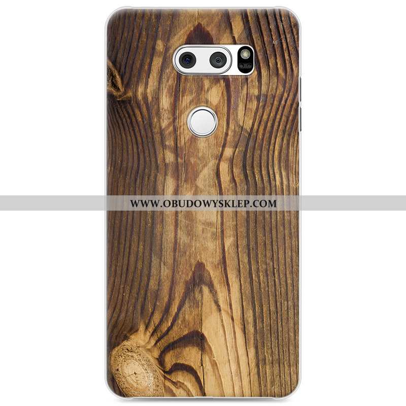 Futerał Lg V30 Osobowość Kolor Szary, Pokrowce Lg V30 Kreatywne Drewniany Szara