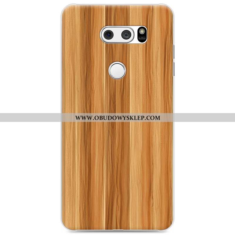 Futerał Lg V30 Osobowość Kolor Szary, Pokrowce Lg V30 Kreatywne Drewniany Szara