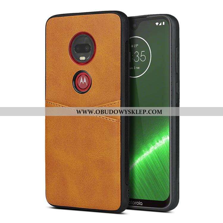 Futerał Moto G7 Plus Silikonowe Żółty Futerał, Pokrowce Moto G7 Plus Ochraniacz Miękki Żółta