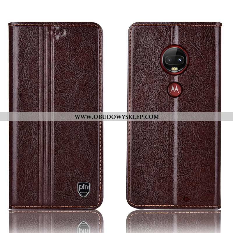 Futerał Moto G7 Plus Skórzane Etui All Inclusive, Pokrowce Moto G7 Plus Ochraniacz Telefon Komórkowy