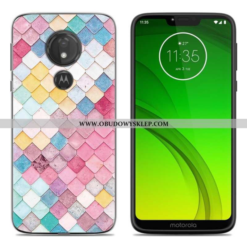 Futerał Moto G7 Power Kreskówka All Inclusive Futerał, Pokrowce Moto G7 Power Miękki Telefon Komórko