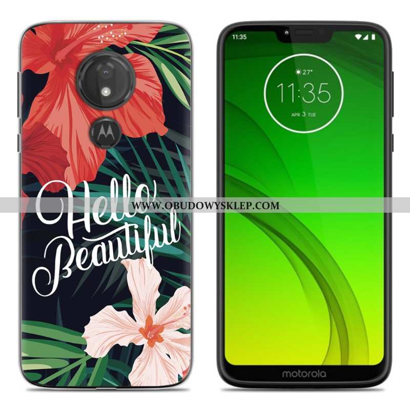 Futerał Moto G7 Power Kreskówka All Inclusive Futerał, Pokrowce Moto G7 Power Miękki Telefon Komórko