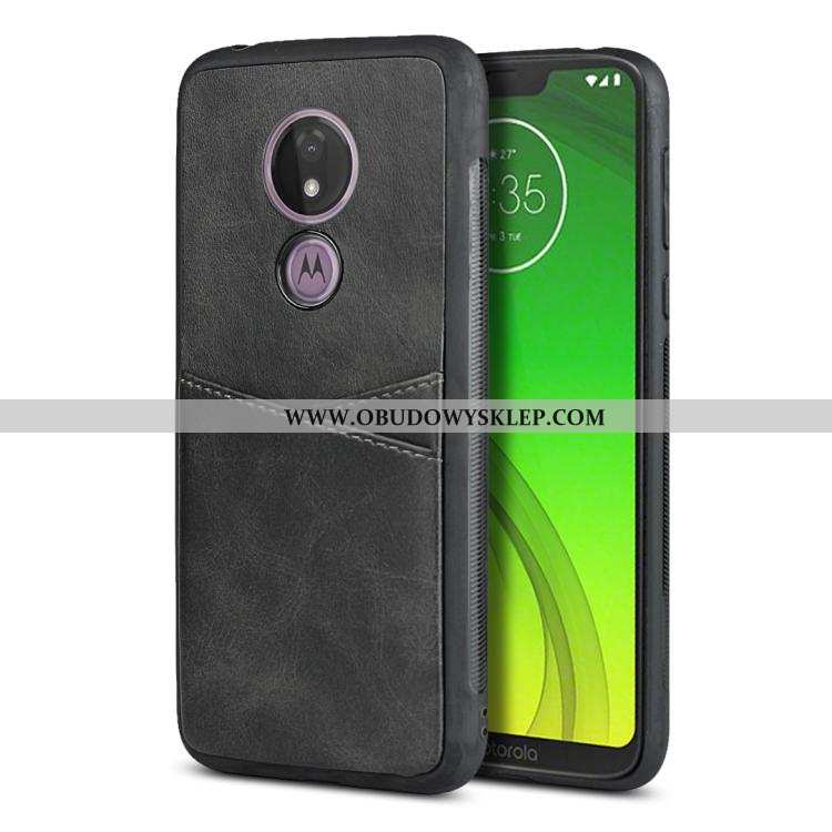 Futerał Moto G7 Power Ochraniacz Karta Czerwony, Pokrowce Moto G7 Power Miękki Silikonowe Czerwona