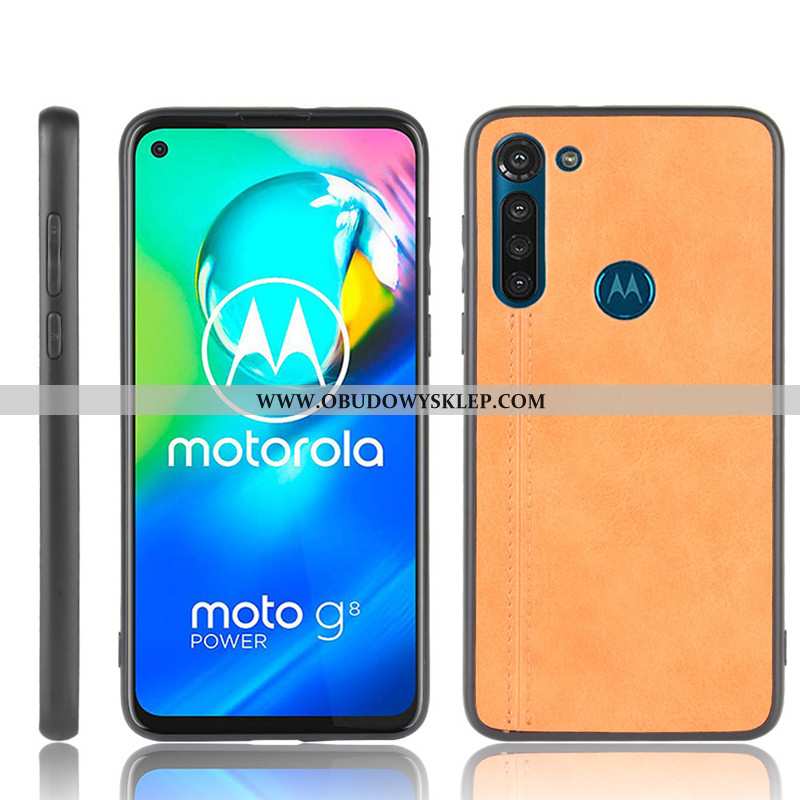 Futerał Moto G8 Power Ochraniacz Trudno Bydło, Pokrowce Moto G8 Power Wzór Czerwony Czerwona