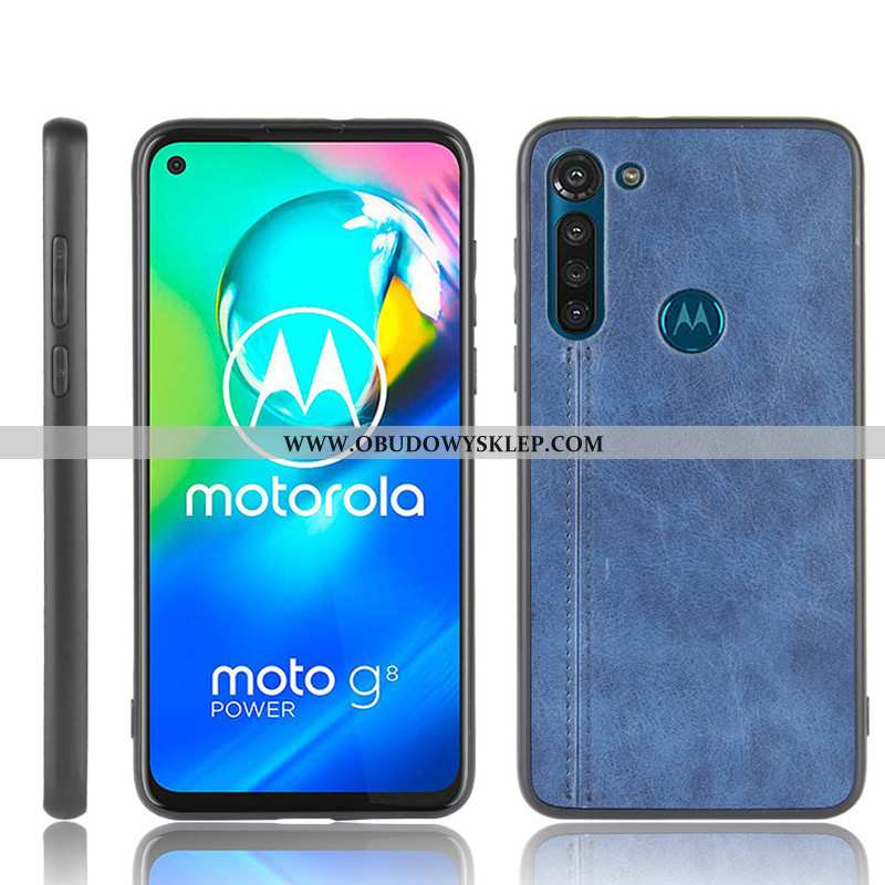Futerał Moto G8 Power Ochraniacz Trudno Bydło, Pokrowce Moto G8 Power Wzór Czerwony Czerwona