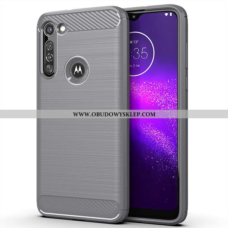 Futerał Moto G8 Power Silikonowe Czarny, Pokrowce Moto G8 Power Ochraniacz Anti-fall Czarna