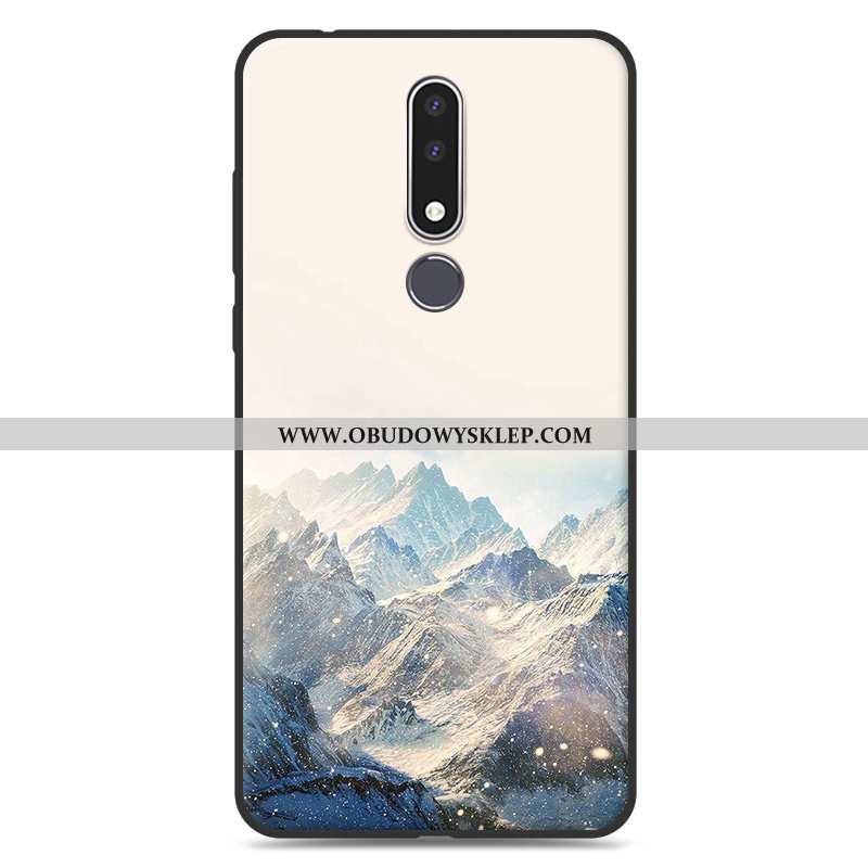 Futerał Nokia 3.1 Plus Ochraniacz Trendy Miękki, Pokrowce Nokia 3.1 Plus Kreskówka Niebieska