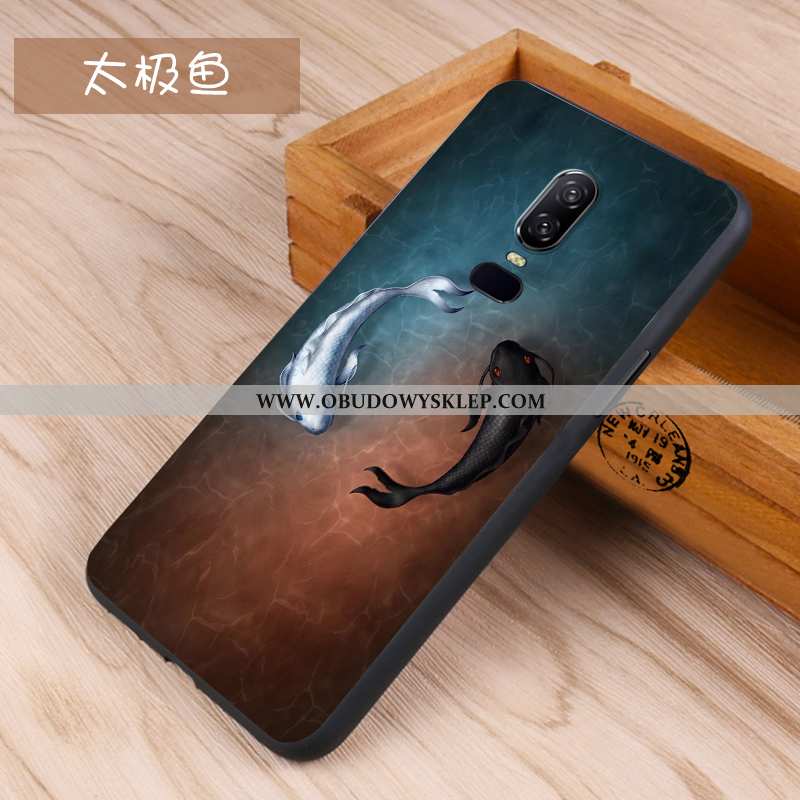 Futerał Oneplus 6 Kreatywne All Inclusive Futerał, Pokrowce Oneplus 6 Trendy Silikonowe Biała