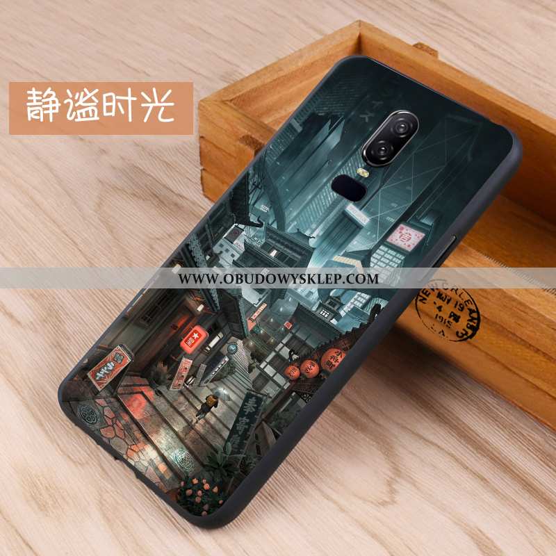 Futerał Oneplus 6 Kreatywne All Inclusive Futerał, Pokrowce Oneplus 6 Trendy Silikonowe Biała