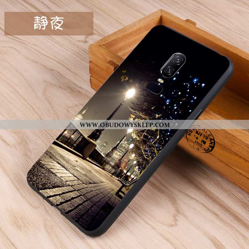 Futerał Oneplus 6 Kreatywne All Inclusive Futerał, Pokrowce Oneplus 6 Trendy Silikonowe Biała