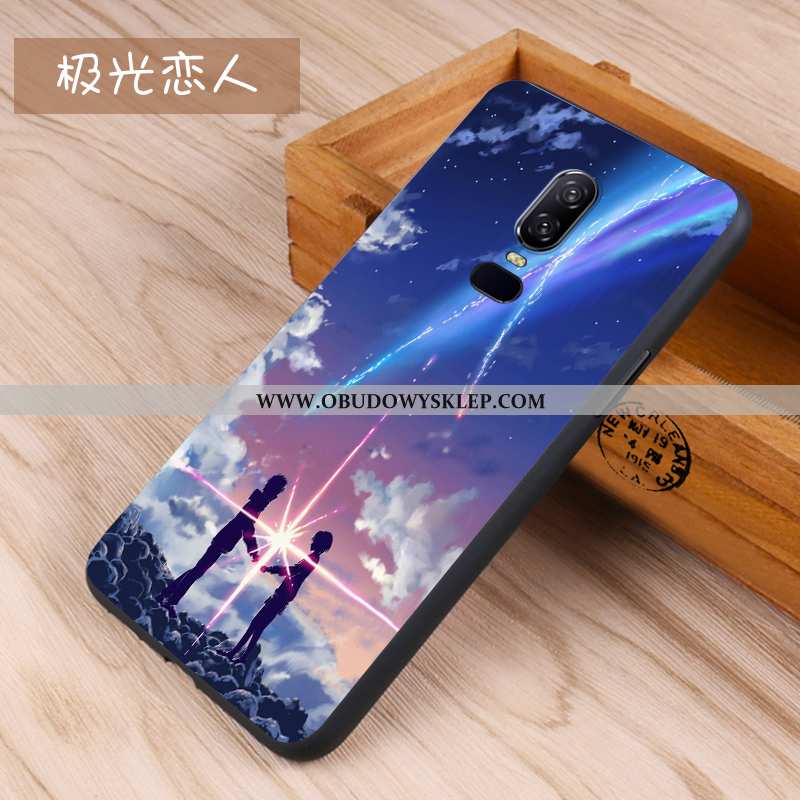 Futerał Oneplus 6 Kreatywne All Inclusive Futerał, Pokrowce Oneplus 6 Trendy Silikonowe Biała