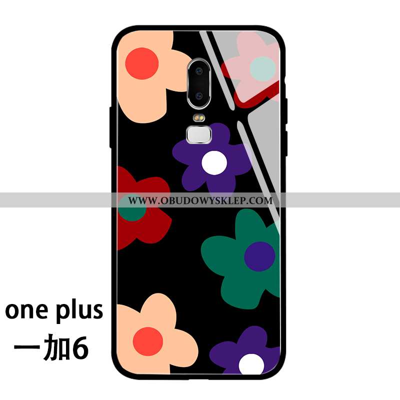 Futerał Oneplus 6 Ochraniacz Czerwony Netto Wysoki Koniec, Pokrowce Oneplus 6 Szkło Telefon Komórkow