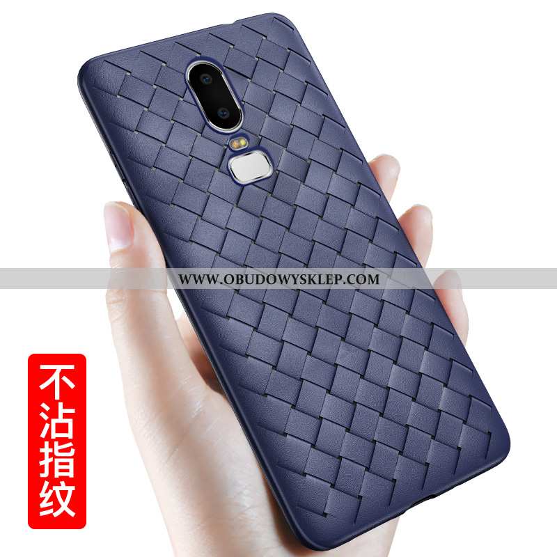 Futerał Oneplus 6 Trendy Przeplatane Osobowość, Pokrowce Oneplus 6 Super Miękki Czerwona