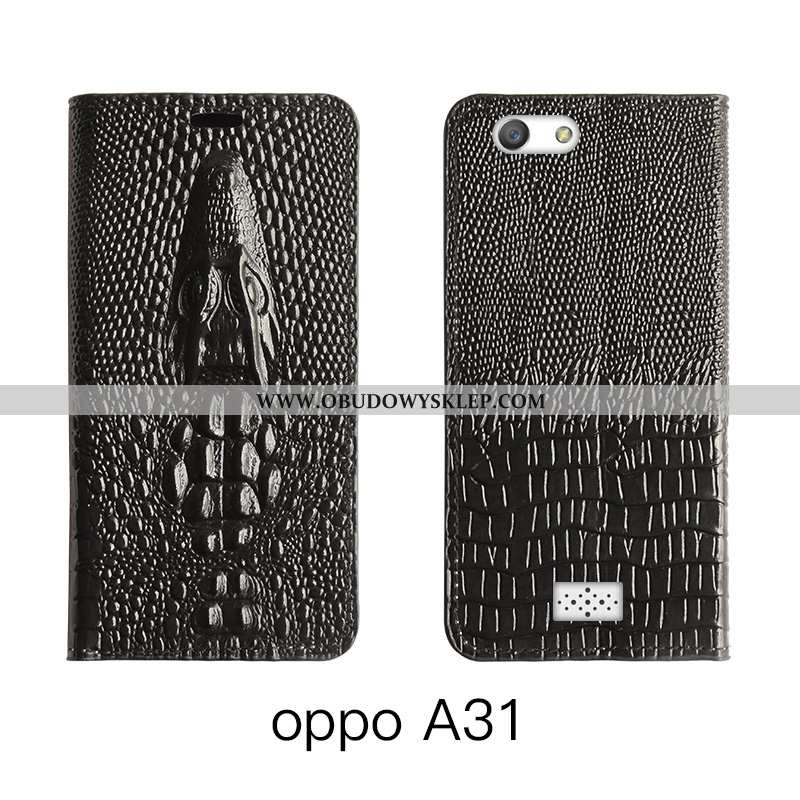Futerał Oppo A31 Prawdziwa Skóra Bydło Skórzane Etui, Pokrowce Oppo A31 Skóra Różowy