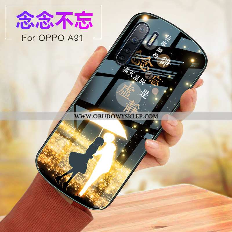 Futerał Oppo A91 Miękki Etui Futerał, Pokrowce Oppo A91 Szkło Anti-fall Rozowa
