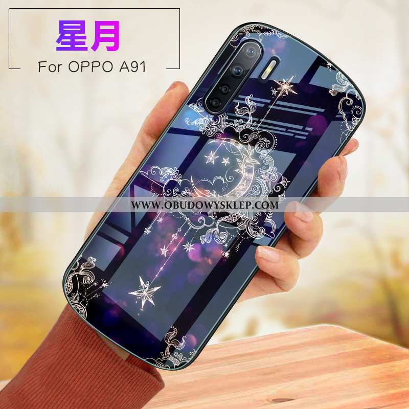 Futerał Oppo A91 Miękki Etui Futerał, Pokrowce Oppo A91 Szkło Anti-fall Rozowa