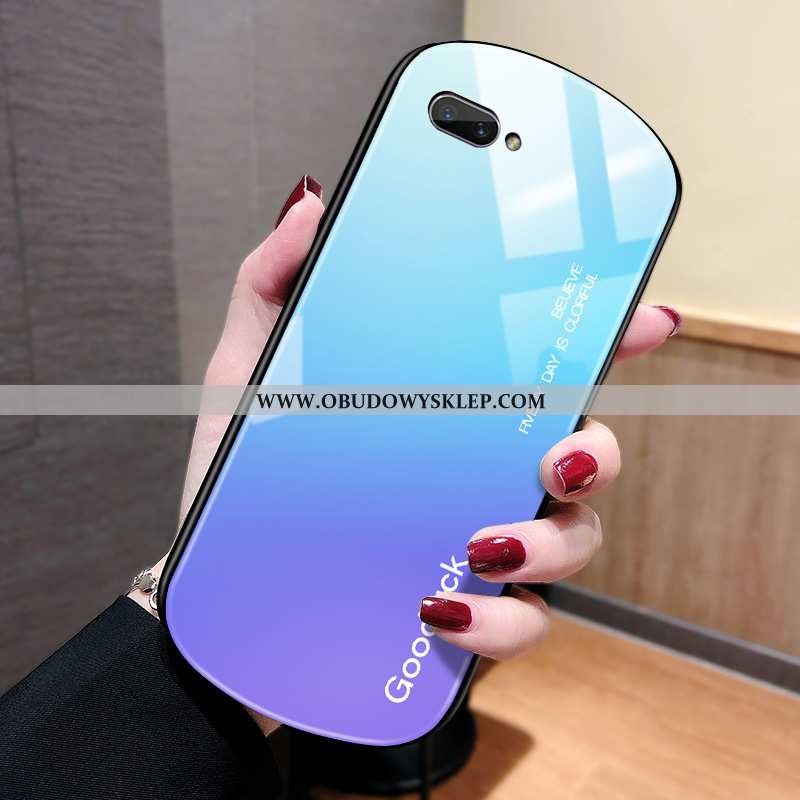 Futerał Oppo Ax5 Trendy Gradient, Pokrowce Oppo Ax5 Ochraniacz Osobowość Niebieska