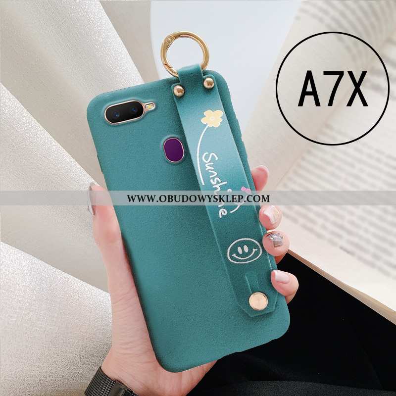 Futerał Oppo Ax7 Silikonowe Miękki, Pokrowce Oppo Ax7 Cienkie Lekkie Zielone