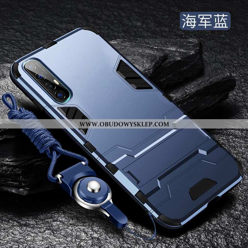 Futerał Oppo Reno 3 Pro Nubuku Miękki Trudno, Pokrowce Oppo Reno 3 Pro Super Anti-fall Czerwona