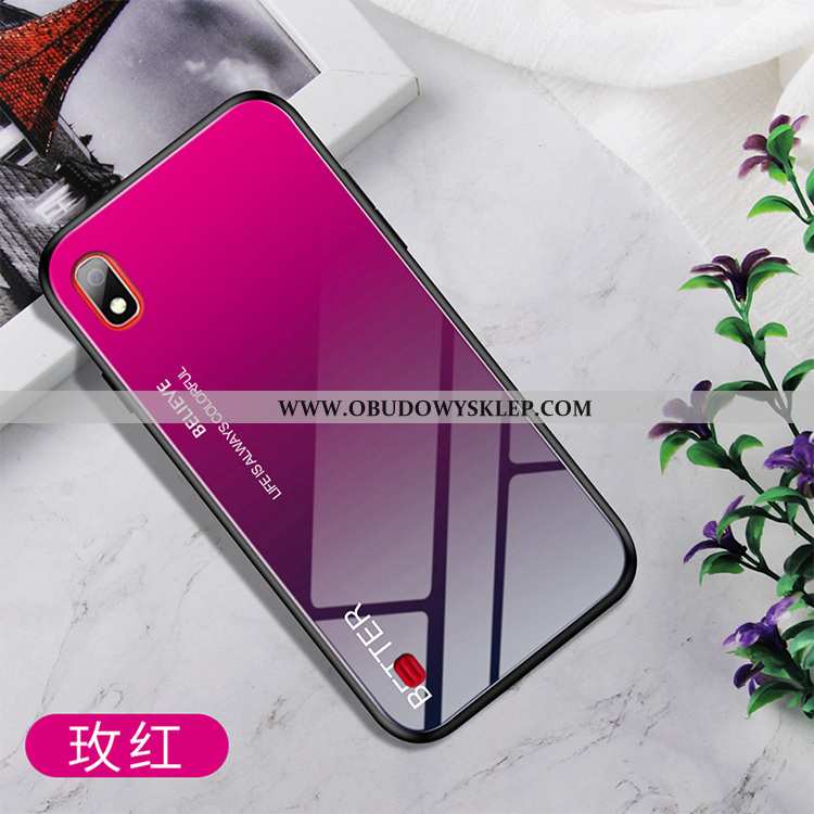 Futerał Samsung Galaxy A10 Ochraniacz Etui Ciemno Niebieski, Pokrowce Samsung Galaxy A10 Szkło Grana