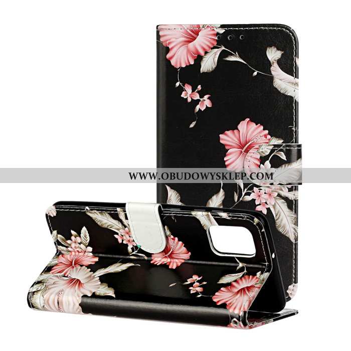 Futerał Samsung Galaxy A41 Piękny Kreskówka Gwiazda, Pokrowce Samsung Galaxy A41 Trendy Klapa Biała