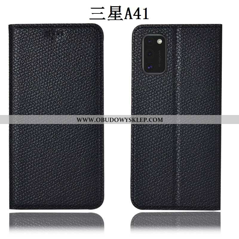 Futerał Samsung Galaxy A41 Skórzane Etui Anti-fall, Pokrowce Samsung Galaxy A41 Wzór All Inclusive R