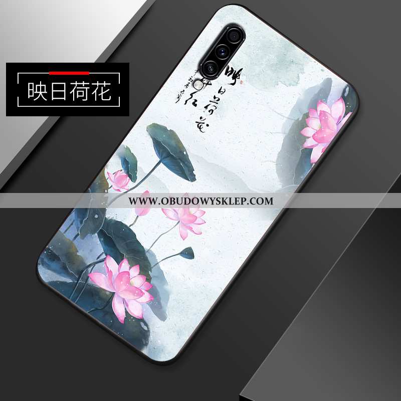 Futerał Samsung Galaxy A70 Nubuku Silikonowe Etui, Pokrowce Samsung Galaxy A70 Osobowość Miękki Nieb