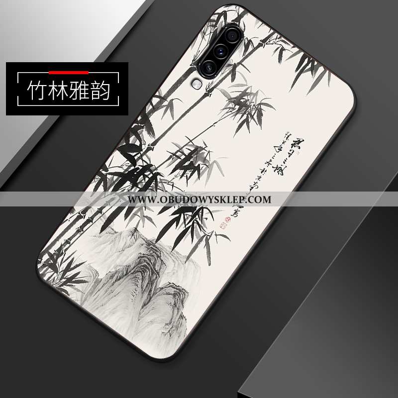 Futerał Samsung Galaxy A70 Nubuku Silikonowe Etui, Pokrowce Samsung Galaxy A70 Osobowość Miękki Nieb