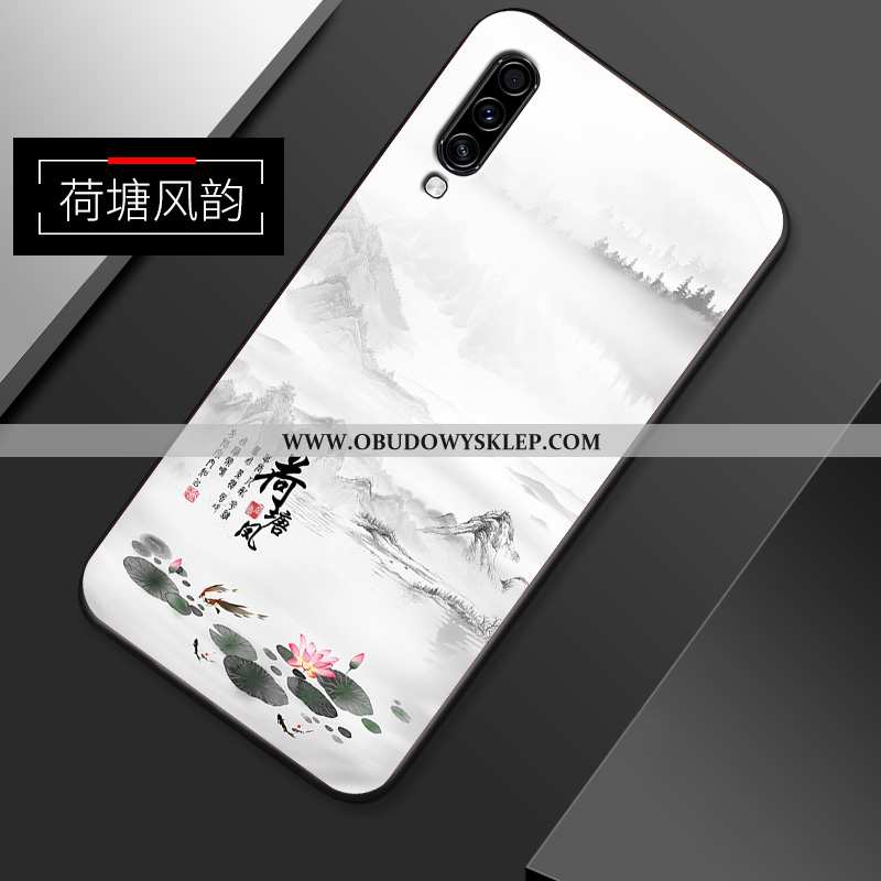 Futerał Samsung Galaxy A70 Nubuku Silikonowe Etui, Pokrowce Samsung Galaxy A70 Osobowość Miękki Nieb