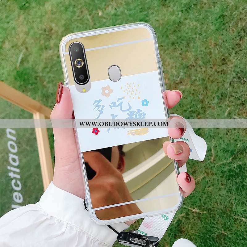 Futerał Samsung Galaxy A8s Miękki Gwiazda Biały, Pokrowce Samsung Galaxy A8s Ochraniacz Anti-fall Bi