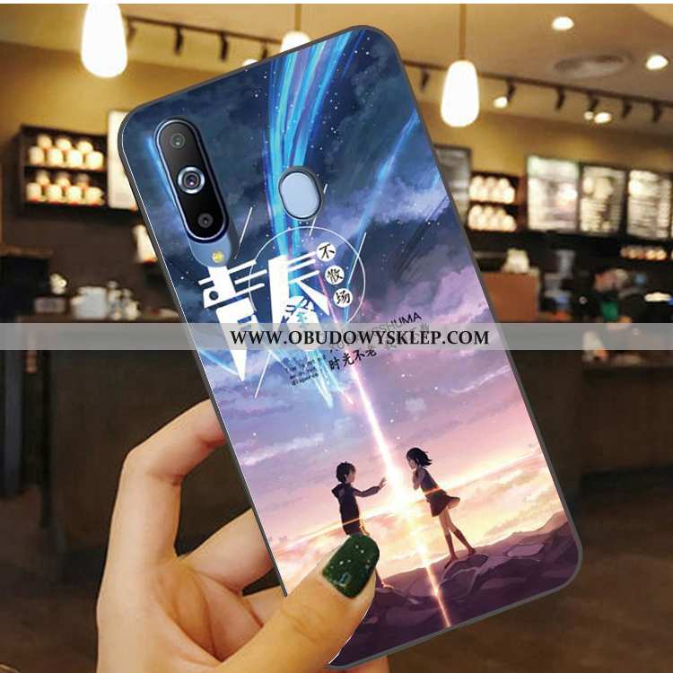 Futerał Samsung Galaxy A8s Miękki Gwiazda Niebieski, Pokrowce Samsung Galaxy A8s Silikonowe Etui Nie