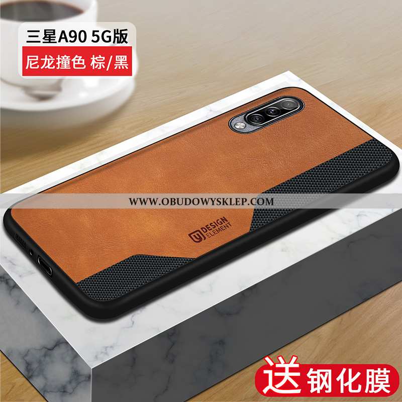 Futerał Samsung Galaxy A90 5g Silikonowe Anti-fall Skórzane Etui, Pokrowce Samsung Galaxy A90 5g Och