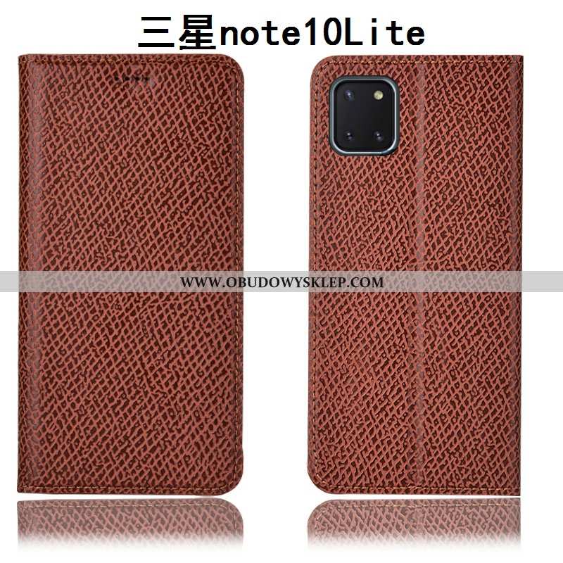Futerał Samsung Galaxy Note 10 Lite Wzór Siatkowe, Pokrowce Samsung Galaxy Note 10 Lite Ochraniacz T