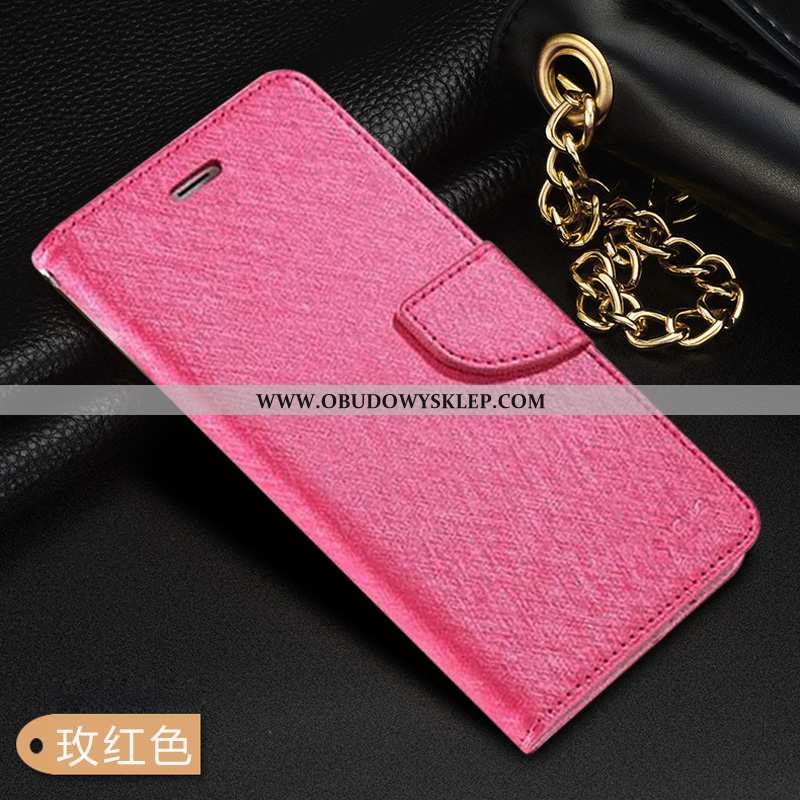 Futerał Samsung Galaxy Note20 Skórzane Etui Pokrowce Futerał, Samsung Galaxy Note20 Wzór Jedwab Różo
