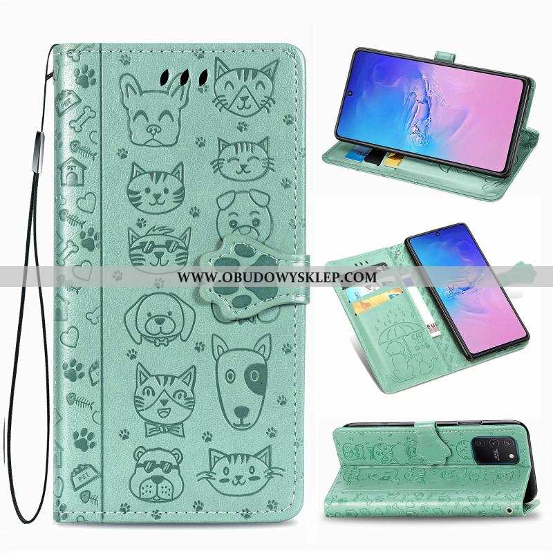 Futerał Samsung Galaxy S10 Lite Piękny Wzór Klapa, Pokrowce Samsung Galaxy S10 Lite Skórzane Etui Żó