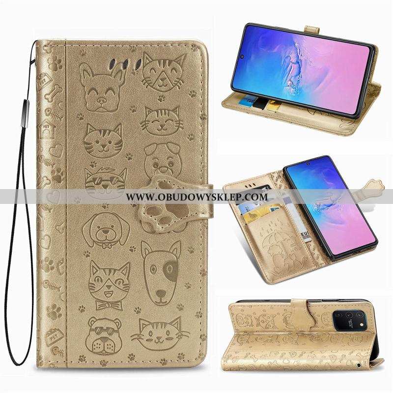 Futerał Samsung Galaxy S10 Lite Piękny Wzór Klapa, Pokrowce Samsung Galaxy S10 Lite Skórzane Etui Żó