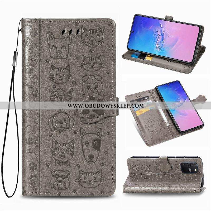 Futerał Samsung Galaxy S10 Lite Piękny Wzór Klapa, Pokrowce Samsung Galaxy S10 Lite Skórzane Etui Żó