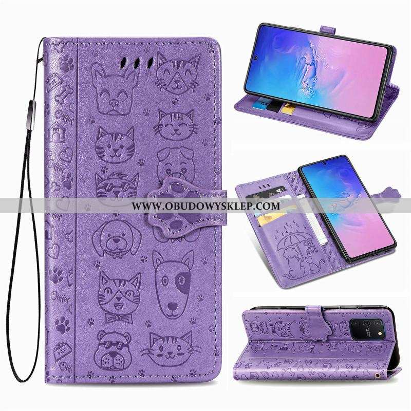 Futerał Samsung Galaxy S10 Lite Piękny Wzór Klapa, Pokrowce Samsung Galaxy S10 Lite Skórzane Etui Żó