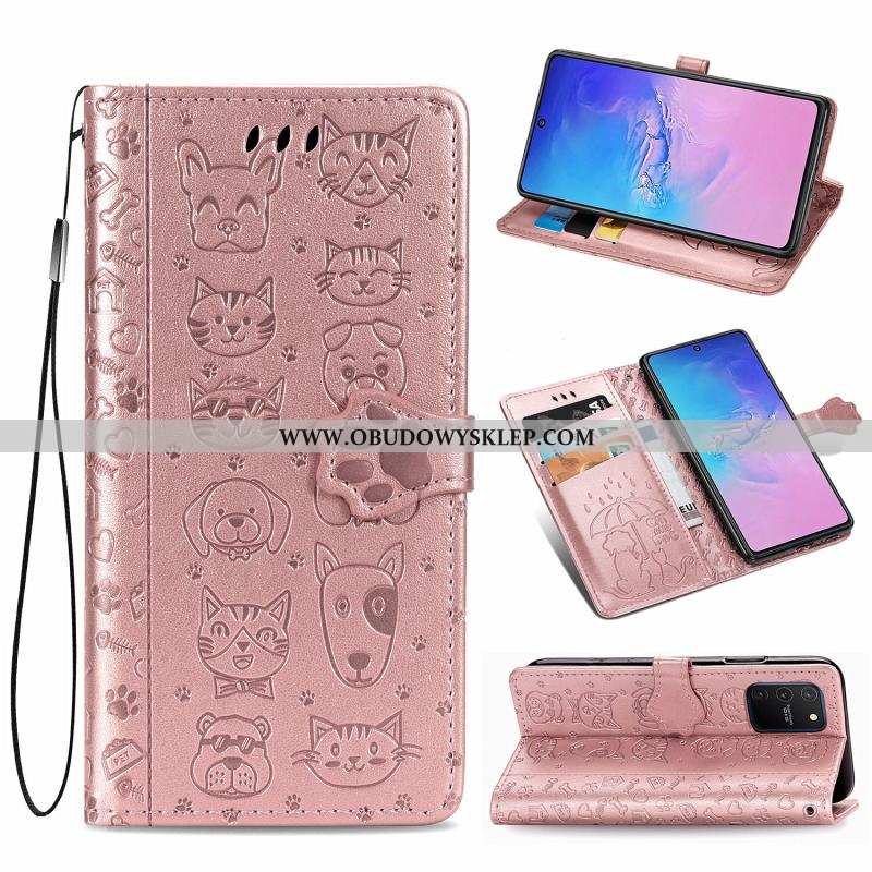 Futerał Samsung Galaxy S10 Lite Piękny Wzór Klapa, Pokrowce Samsung Galaxy S10 Lite Skórzane Etui Żó