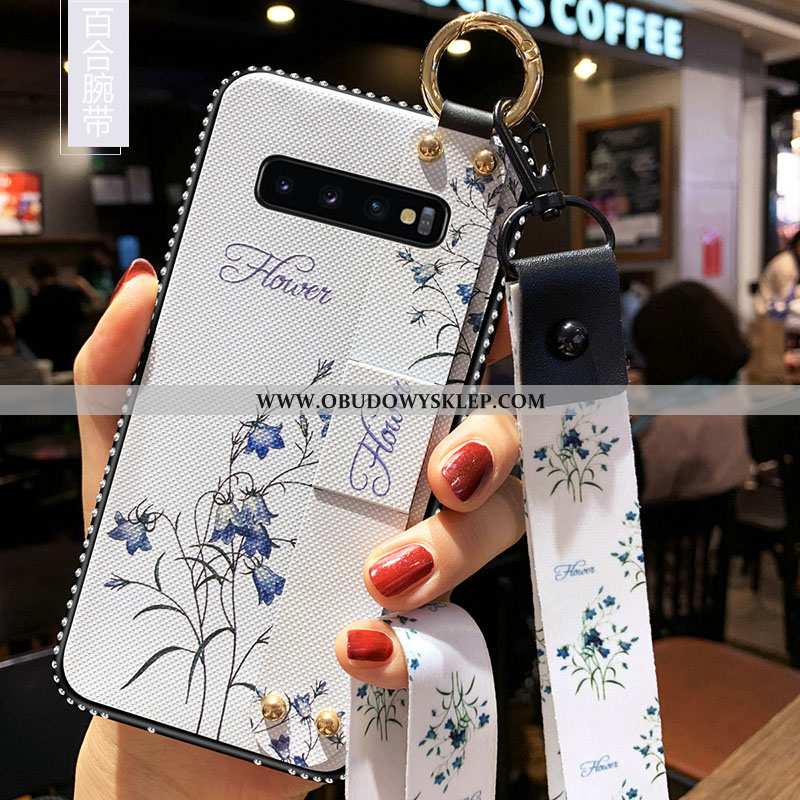 Futerał Samsung Galaxy S10+ Trendy Świeży Etui, Pokrowce Samsung Galaxy S10+ Miękki Ochraniacz Rozow