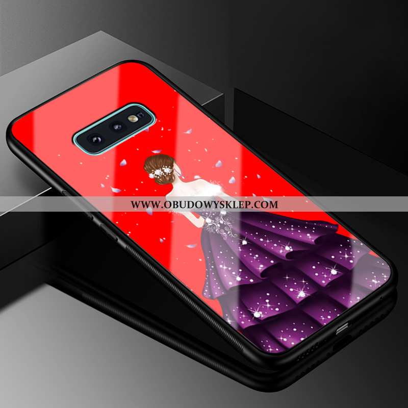 Futerał Samsung Galaxy S10e Moda Szkło Trudno, Pokrowce Samsung Galaxy S10e Silikonowe All Inclusive