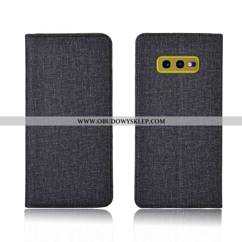 Futerał Samsung Galaxy S10e Ochraniacz Skórzane Etui Klapa, Pokrowce Samsung Galaxy S10e Bawełna I L