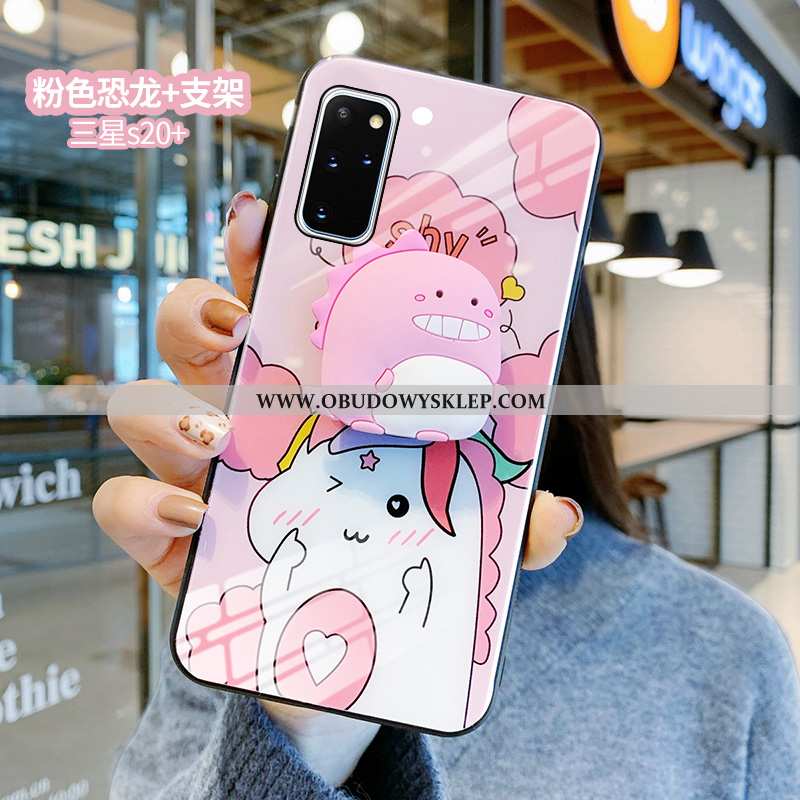 Futerał Samsung Galaxy S20+ Szkło Piękny Futerał, Pokrowce Samsung Galaxy S20+ Kreskówka Ochraniacz 